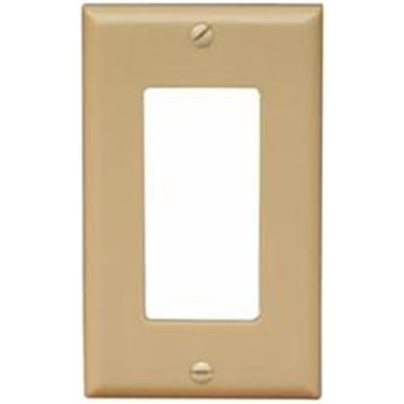 DOOMSDAY Lexan Wall Plates 1Gang Decorator - GFCI Ivory DO389703